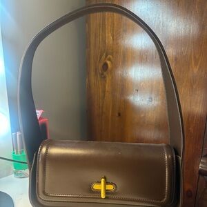 Elegant Brown Shoulder Bag